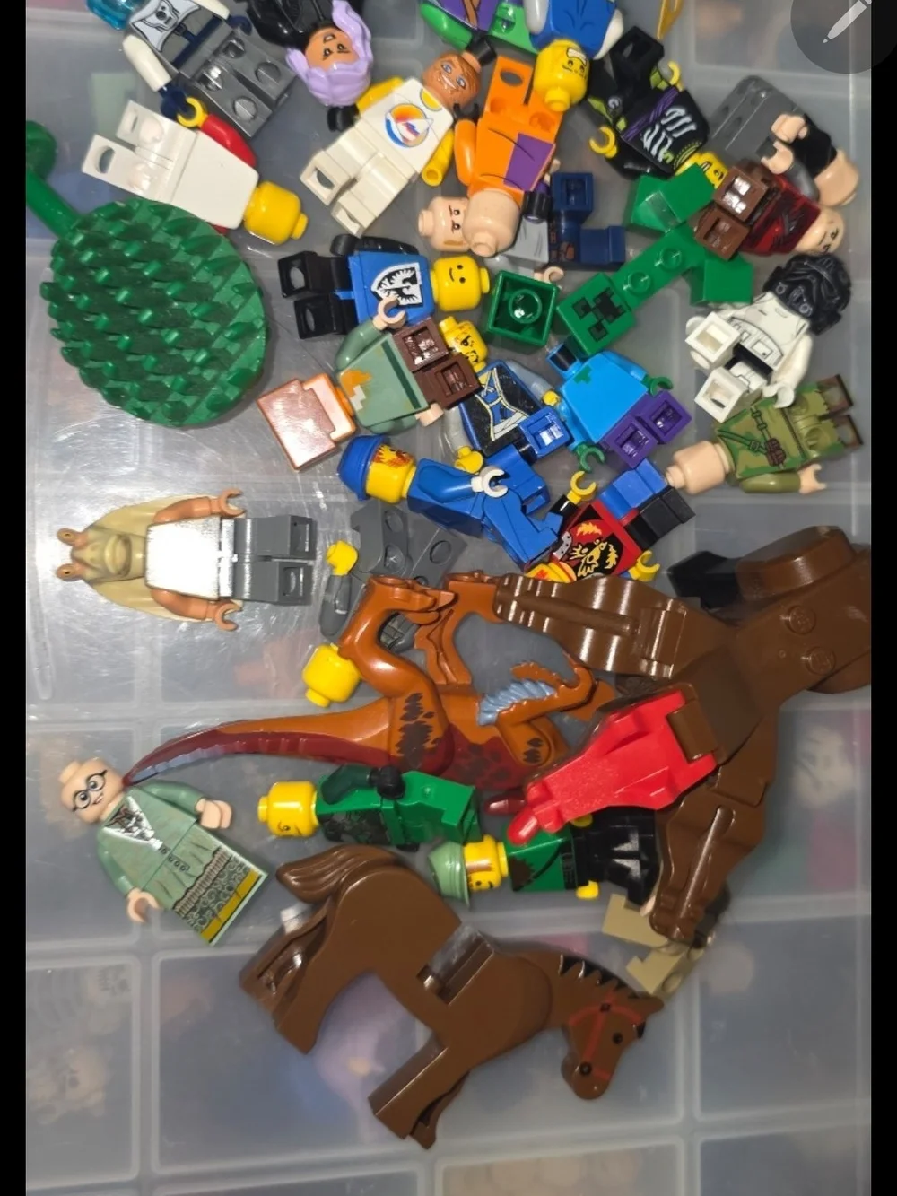 Bulk Mixed Minifigure Parts - Assorted Colors